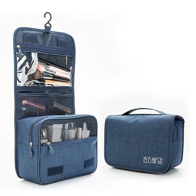 ahmmcy1689215466044 Portable Hanging Toiletry Bag - Waterproof Travel Organizer for - Image 1