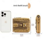 Men's leather crocodile patterned top layer cowhide - Image 3