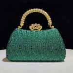 Women's Sequins Evening Bag with Chain Strap, Multiple