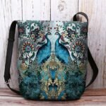 Women's Vintage Phoenix Print Crossbody Bag – Boho - Image 9