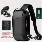 Men's Crossbody Bag Chest Bag Oxford Cloth Daily Large