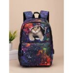 Men's Women's Backpack School Bag Bookbag 3D Print - Image 10