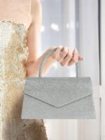 Women's Clutch Evening Bag Shoulder Bags Flap Bag Polyester - Image 3