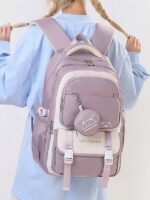 Men's Women's Backpack School Bag Bookbag School - Image 2