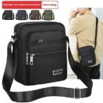 Lightweight Waterproof Nylon Crossbody Bag for Commuting,