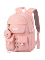 Waterproof Teen Girls Backpack with Pendant Coin Purse - Fashion - Image 5