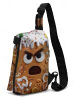 Men's Christmas Sling Bag - Multiple Fun Patterns, Santa, - Image 5