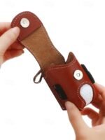 Portable Leather Golf Ball Holder Pouch – Compact Golf Tee - Image 6