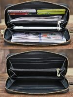 Women's Genuine Leather Wallet – Large Capacity with - Image 5