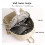 Women's Lightweight Nylon Backpack – Water-Resistant - Image 3