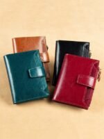 Women's Genuine Leather RFID Blocking Wallet, Large