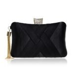 Women's Clutch Evening Bag Wristlet Clutch Bags Silk Party - Image 17