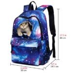 Men's Women's Backpack School Bag Bookbag 3D Print - Image 5