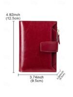 Women's Genuine Leather RFID Blocking Wallet, Large - Image 11