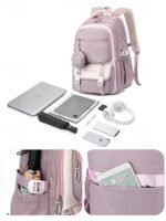 Men's Women's Backpack School Bag Bookbag School - Image 7