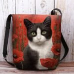 Women's Fashionable Cat Tote Bag - Perfect for Cat Lovers - Image 8