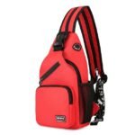Women's and Men's Sling Crossbody Backpack with - Image 8
