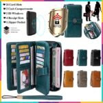 Women's RFID Blocking Faux Leather Wallet – Large