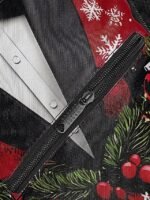 Men's Christmas Sling Bag - Polyester, Multi-Pattern - Image 11