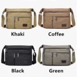 Men's Vintage Canvas Crossbody Messenger Bag – - Image 11