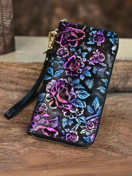 Women's Genuine Leather Wallet – Large Capacity with