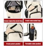 Women's and Men's Sling Crossbody Backpack with - Image 2