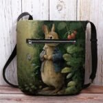 Women's Easter Bunny Shoulder Bag Crossbody Bag - Vintage - Image 6