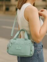 Women's Water-Repellent Nylon Shoulder Bag – Lightweight