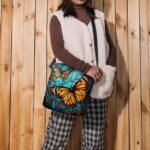 Women's Crossbody Bag Shoulder Bag Fluffy Bag Polyester - Image 2