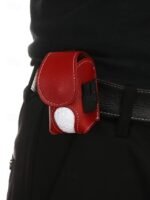 Portable Leather Golf Ball Holder Pouch – Compact Golf Tee - Image 5