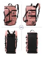 Large Capacity Travel Duffel Bag  Waterproof 3-in-1 Convertible - Image 4