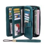Men's Large Capacity RFID Blocking Cowhide Leather Wallet - Image 25