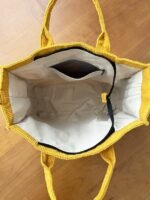 Women's Corduroy Tote Bag with Multiple Pockets, Casual - Image 8