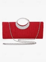 Women's Clutch Evening Bag Wristlet Polyester Party Wedding - Image 4